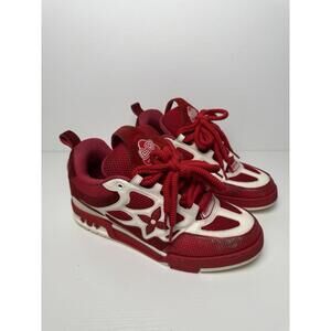 Louis Vuitton LV SKATE Sneakers Red White Men’s LV 8.5